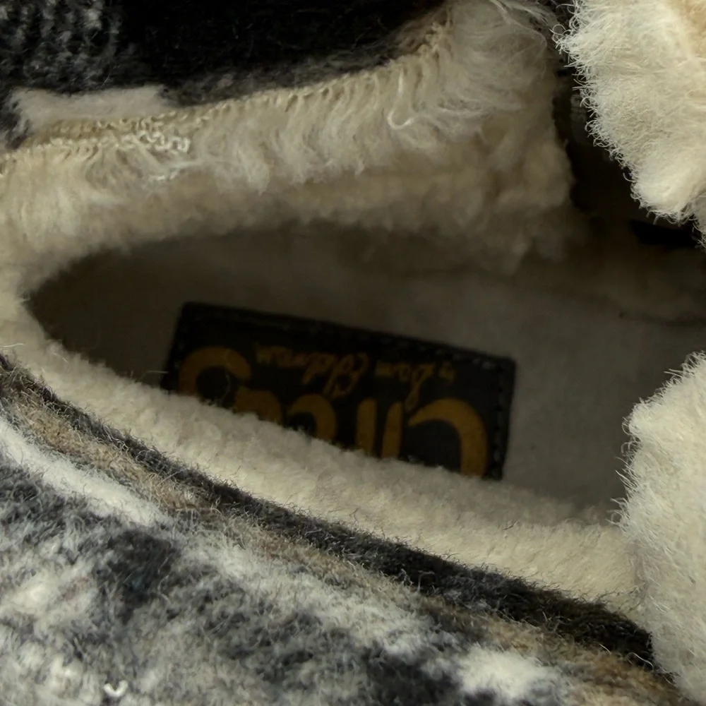 Circus by Sam Edelman Giselle Faux Fur Plaid Hiker Ankle Side Zip Boots  Size 9 - Picture 8 of 16